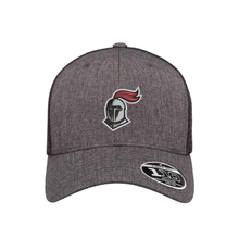 Load image into Gallery viewer, FlexFit Knight Helmet Mesh Back Cap
