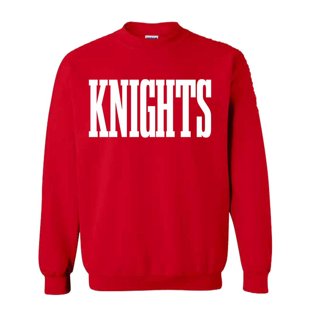 KNIGHTS Puff Ink Cotton Blend Sweatshirt