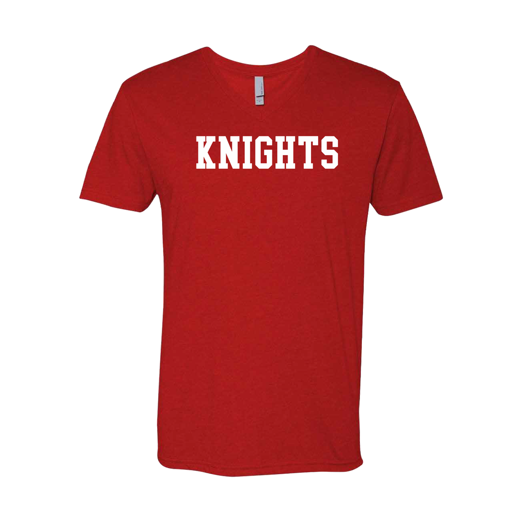 KNIGHTS Puff Ink V-Neck T-Shirt