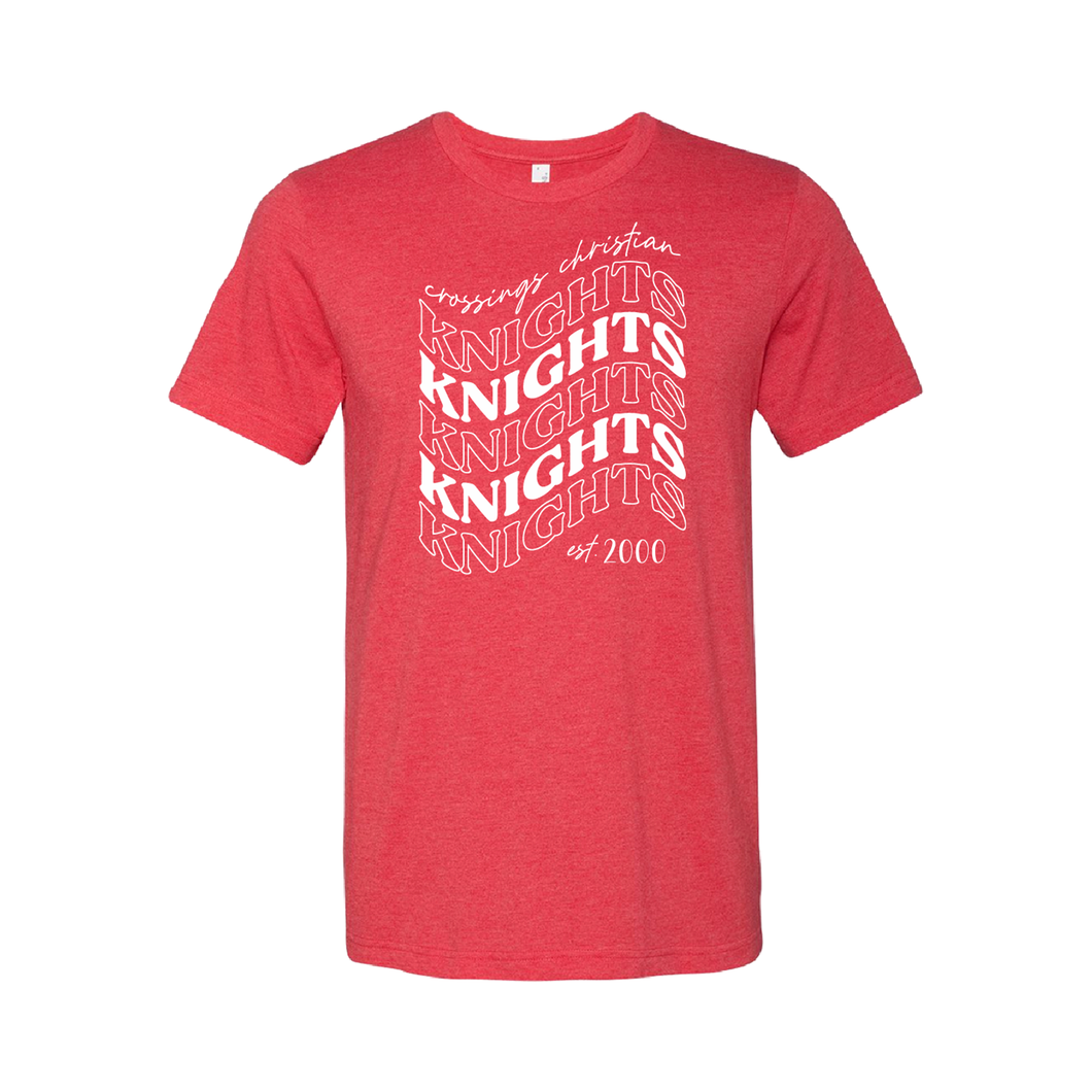 Knights Wave Cotton Blend T-Shirt