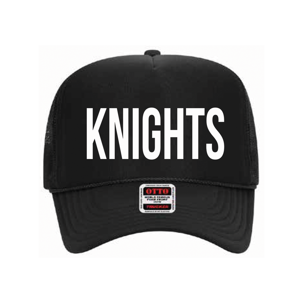 Otto KNIGHTS High Crown Foam Trucker Cap