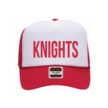 Load image into Gallery viewer, Otto KNIGHTS High Crown Foam Trucker Cap
