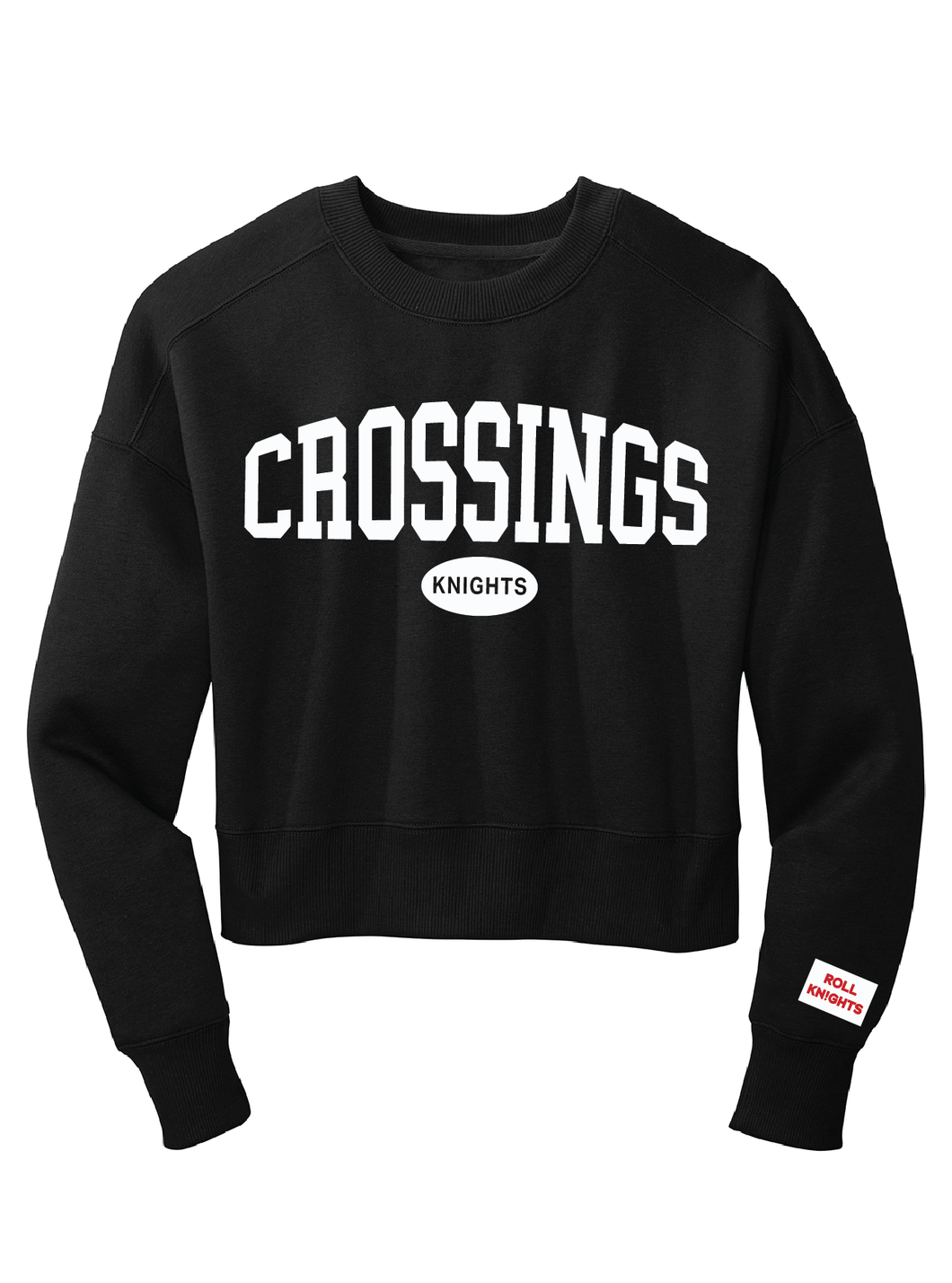 Crossings Circle Knights Cotton Blend Crewneck Sweatshirt