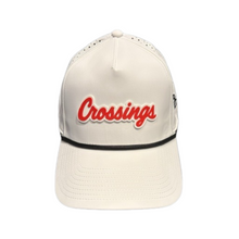 Load image into Gallery viewer, Branded Bills Crossings Script Patch Rope Cap
